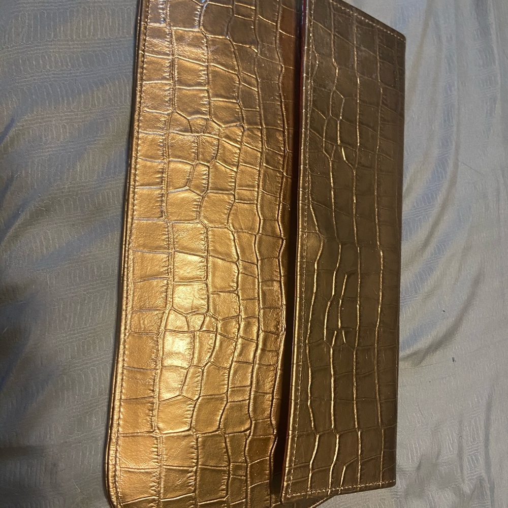Diego Rocha Large Leather Clutch - Never Used!